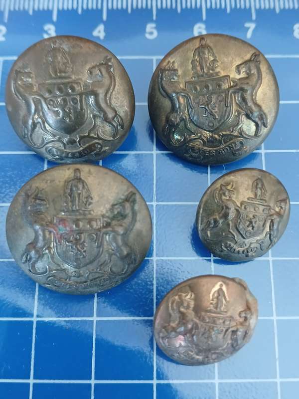SA Military Button - Lot