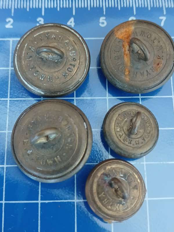 SA Military Button - Lot