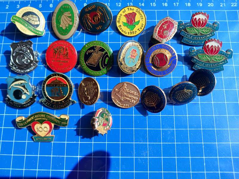Lawn Bowls Sport Pin / Badges - Lot