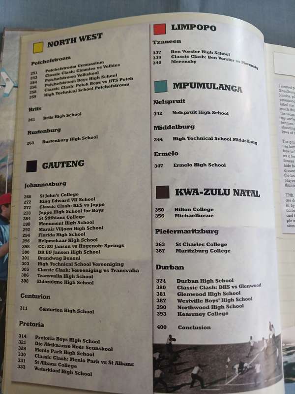 Rugby Book - Derby Day (High School Rugby)