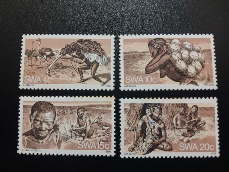 SWA Stamps - 1978 Bushman