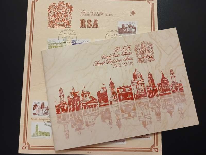 SA Stamps - 1982 Buildings + Booklet