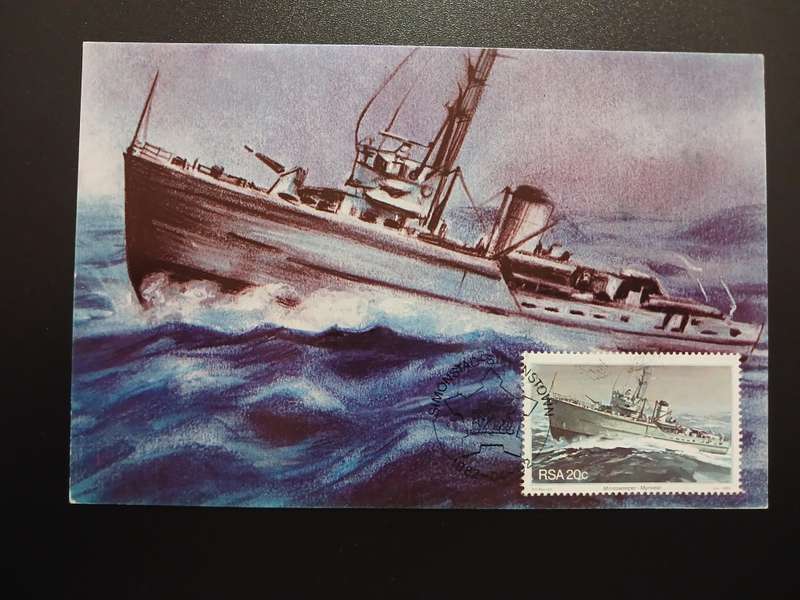 SA Stamps - 1982 SA Fleet Card