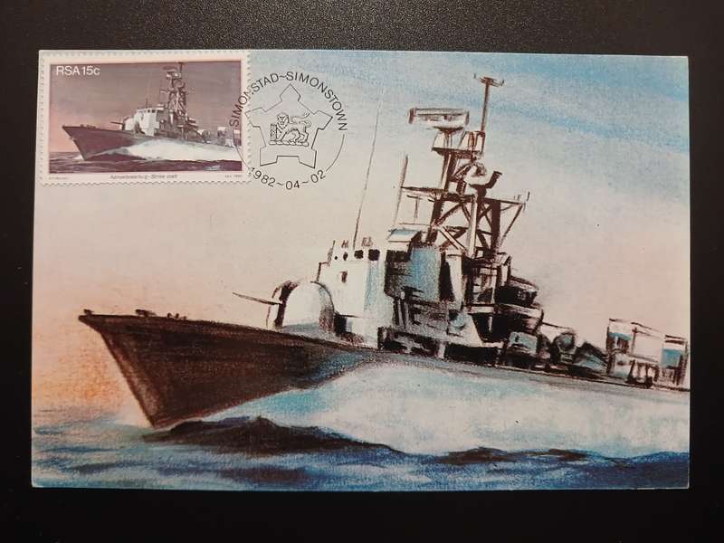 SA Stamps - 1982 SA Fleet Card