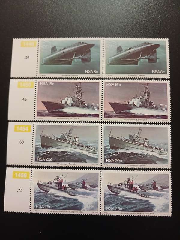 SA Stamps - 1982 SA Fleet