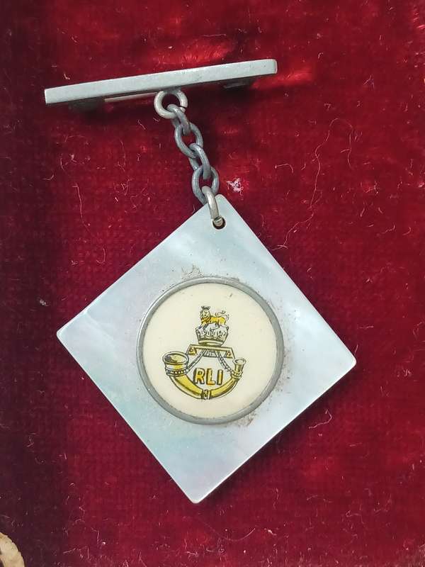 SA Military - Rand Light Infantry Regiment RLI Stick-on Badge in Box