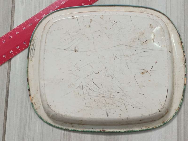Old Germany Metal Tray