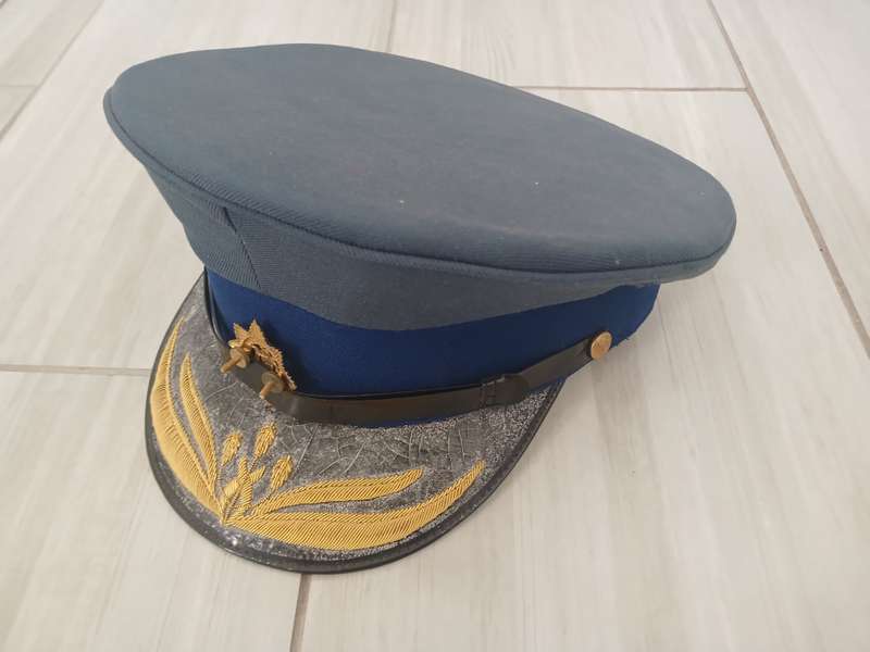 1980's Brigadier General Police Cap - Size 58