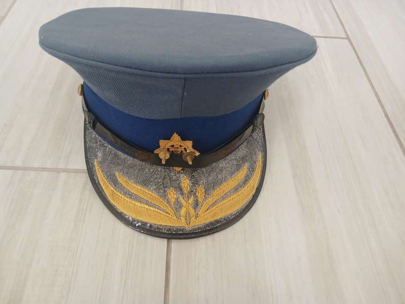 1980's Brigadier General Police Cap - Size 58