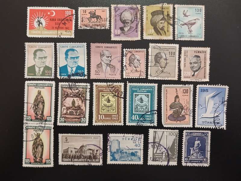 Stamps - Turkiye Lot