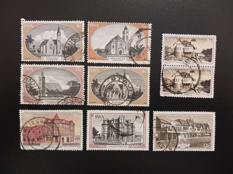 Stamps - SWA South West Africa - Building Lot