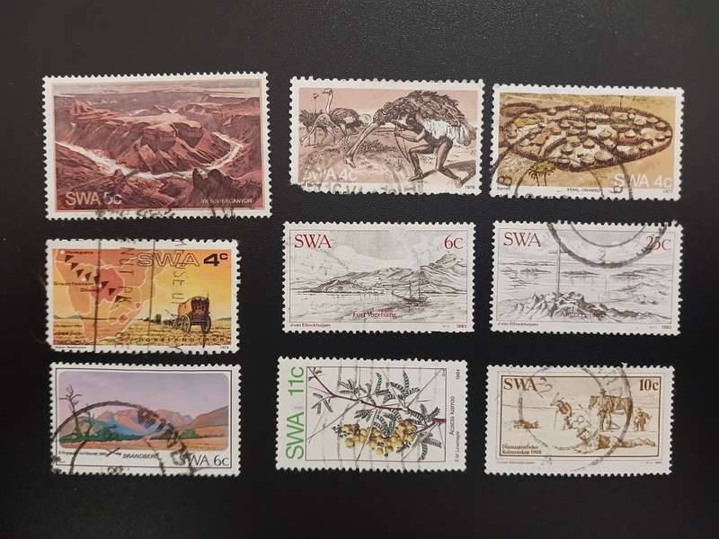 Stamps - SWA South West Africa Lot
