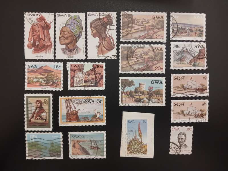 Stamps - SWA South West Africa Lot