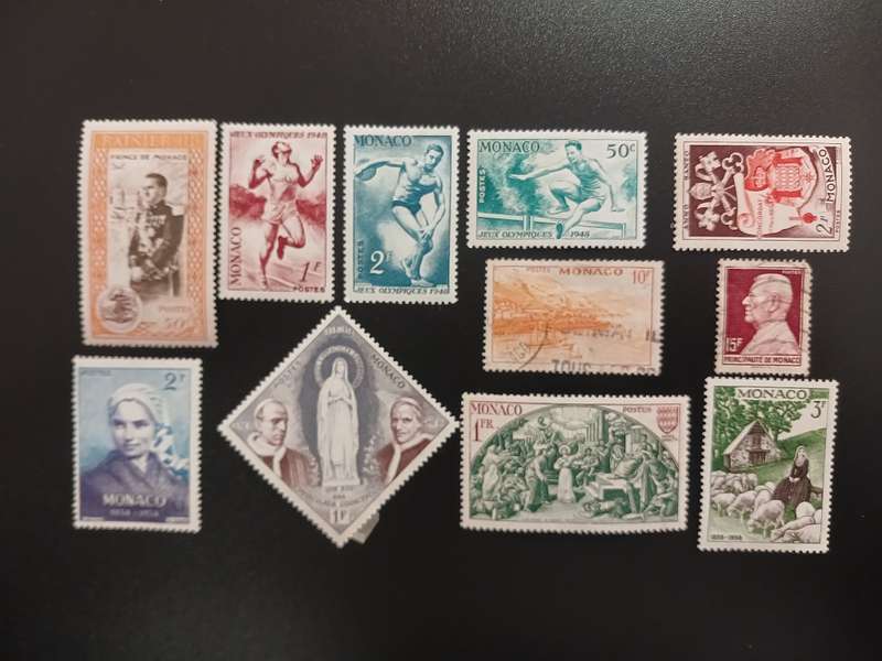 Stamps - Manaco Lot