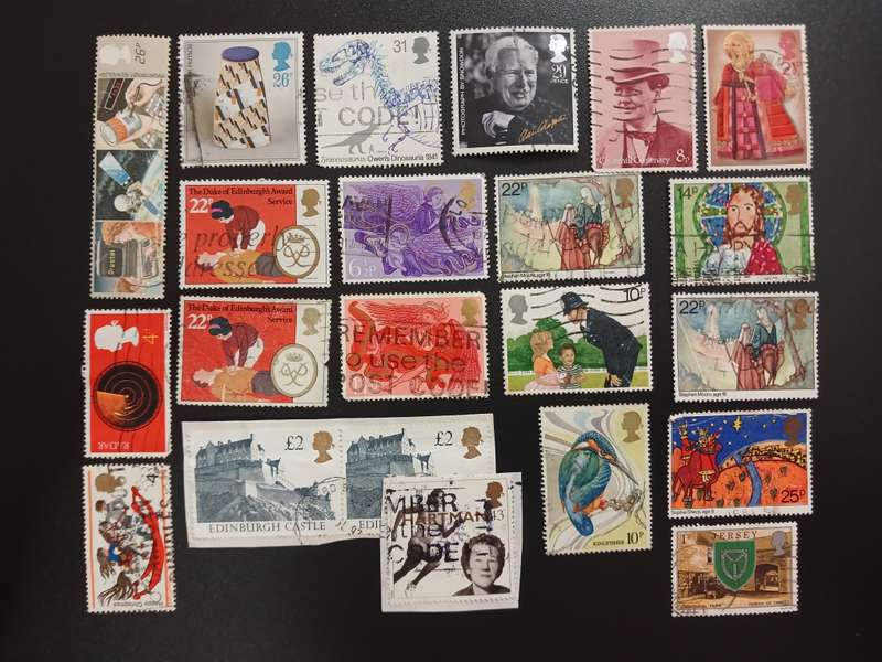 Stamps - Great Britain Lot