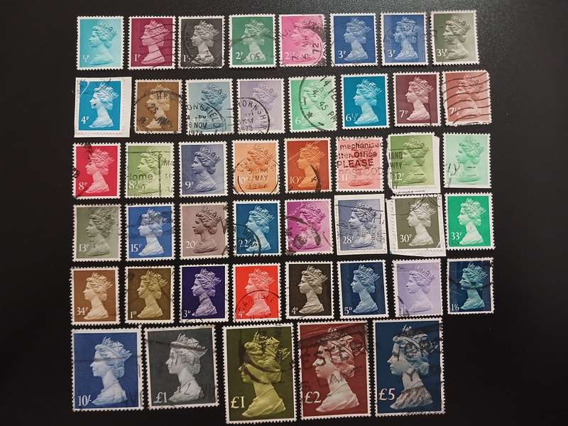 Stamps - Great Britain Lot