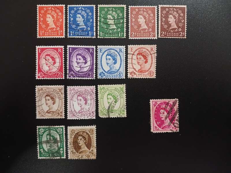 Stamps - Great Britain Lot