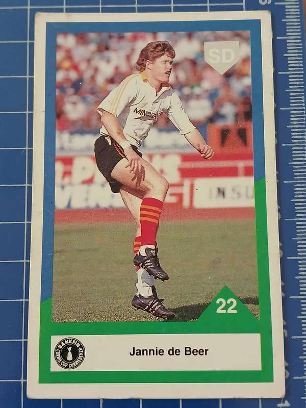 Rugby Trading Card - Jannie De Beer