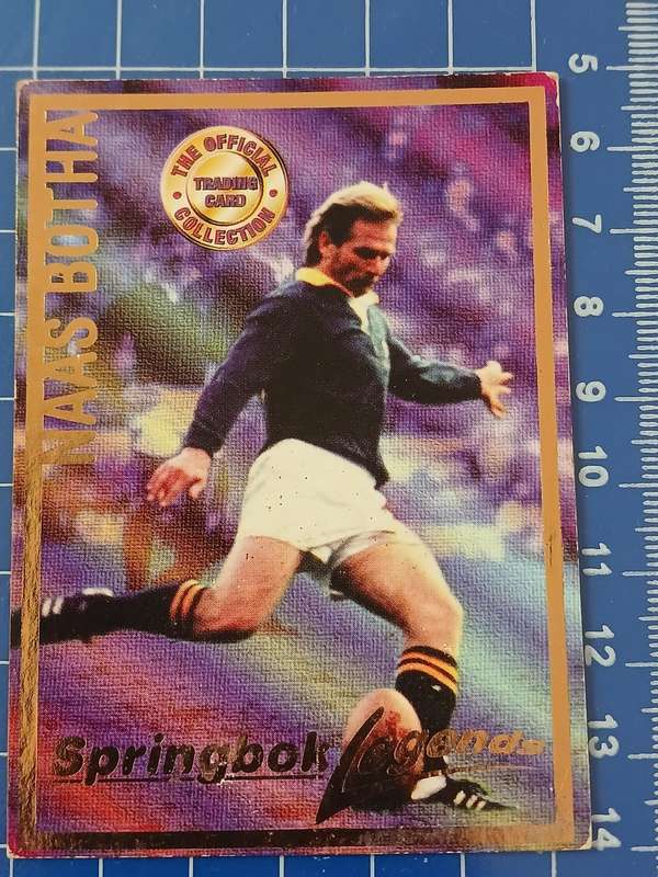 Rugby Trading Card - 103 Springbok Legends Naas Botha