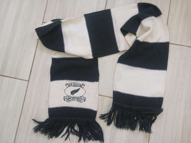 Rugby Scarf / Serp - N.Z. All Blacks