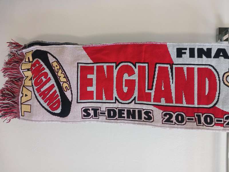 Rugby Scarf / Serp - Rugby World Cup Final 2007 England vs South Africa "SPRINGBOKS"