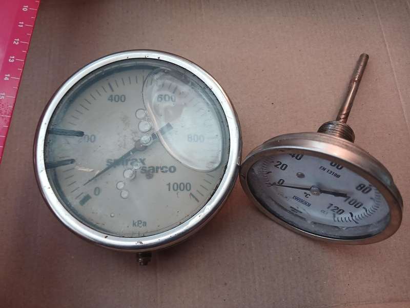 Steam Presure Meters - Lot