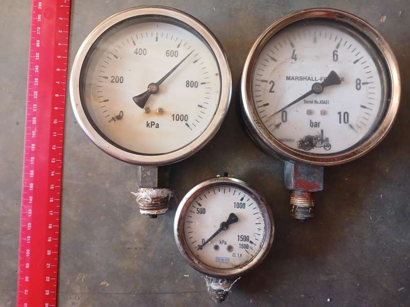 Steam Presure Meters - Lot