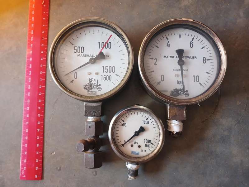 Steam Presure Meters - Lot