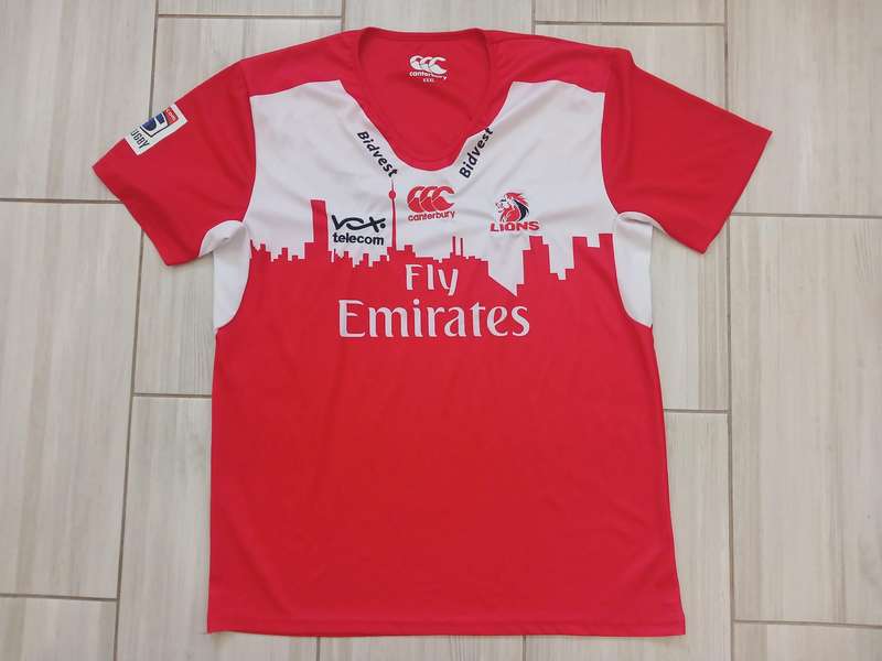 Rugby Shirt - LIONS XXXL (Tight Fit)