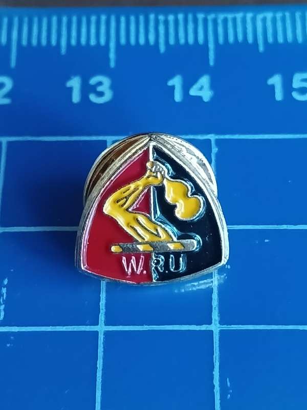 Rugby Pin / Badge - W.R.U.