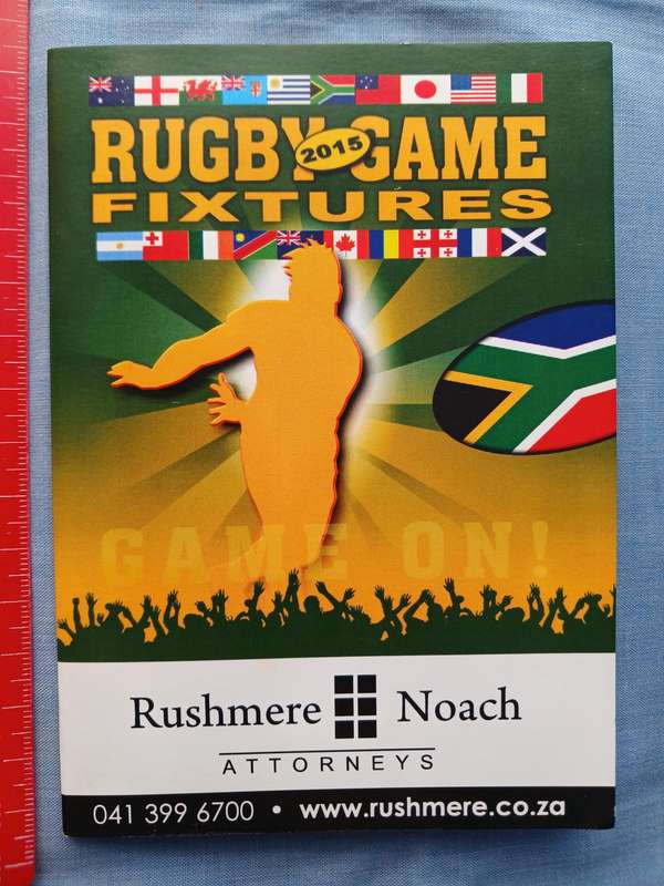 Rugby World Cup 2015 Fixtures