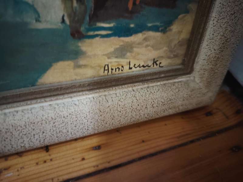 Arno Lemke framed print