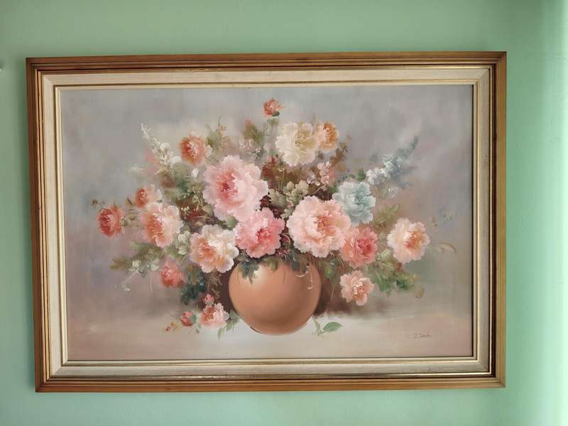 Oil on board paintings large