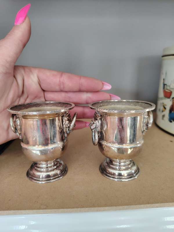 Beautiful set of antique toothpick holders