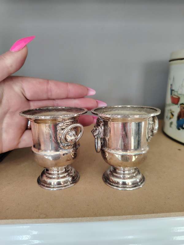 Beautiful set of antique toothpick holders