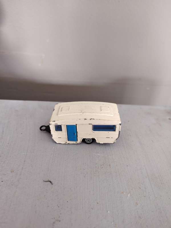 Vintage Corgi caravan