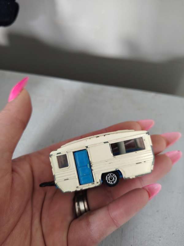 Vintage Corgi caravan