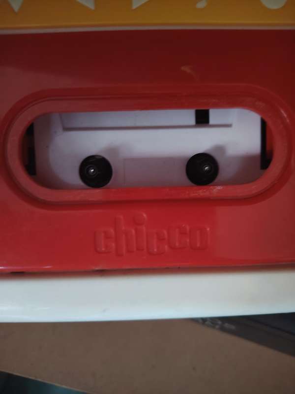 Vintage Chicco kiddies tape player