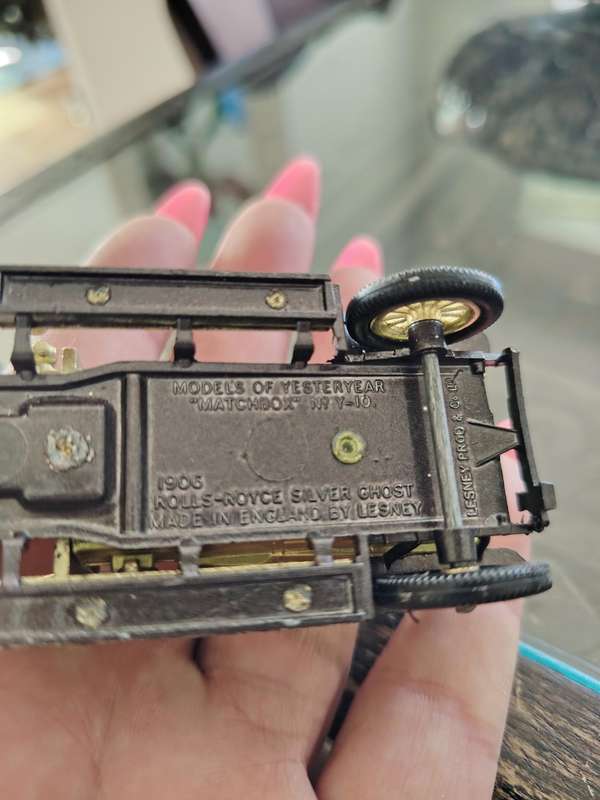 Matchbox Models of yesteryear 1906 rolls royce