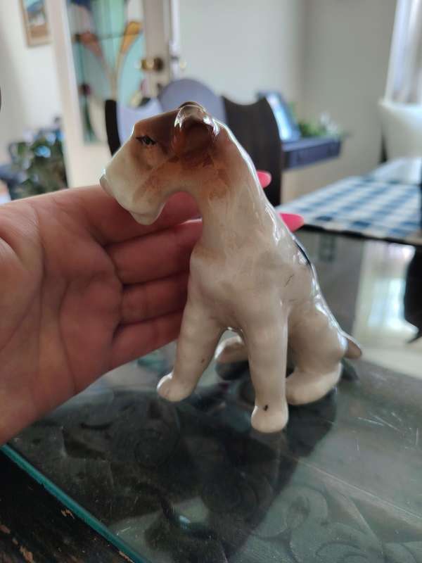 Beautiful Sylvac Terrier ornament