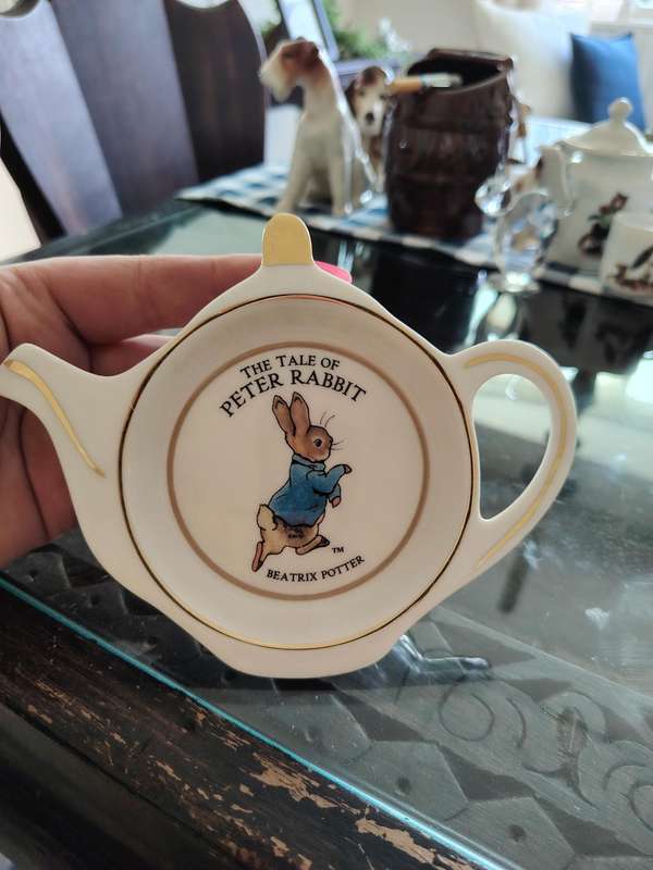 Beatrix Potter Rodger rabbit tea cosy