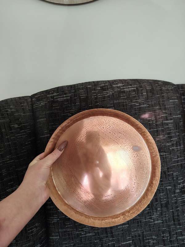 Beautiful vintage smaller copper tray