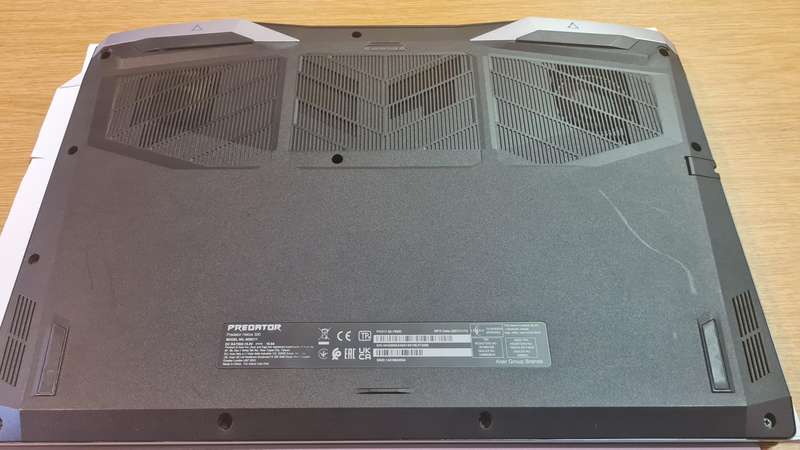 Acer predator helios 300 PH317-55-75MD 17" i7 11800h,RTX 3060 gaming laptop