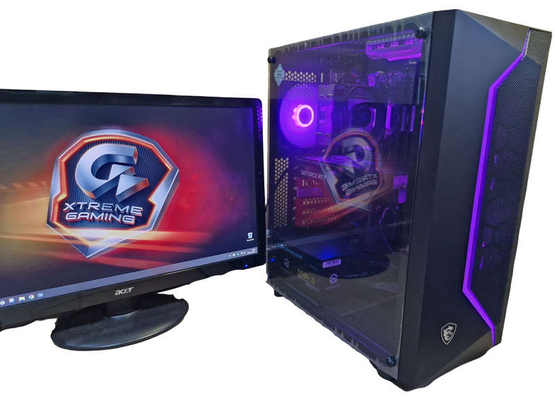Gaming PC with aRGB, RTX3060 12Gb GPU, i7-7700T CPU, 32gb RAM, 1Tb NvMe, Win 11 & Office 2021 Pro