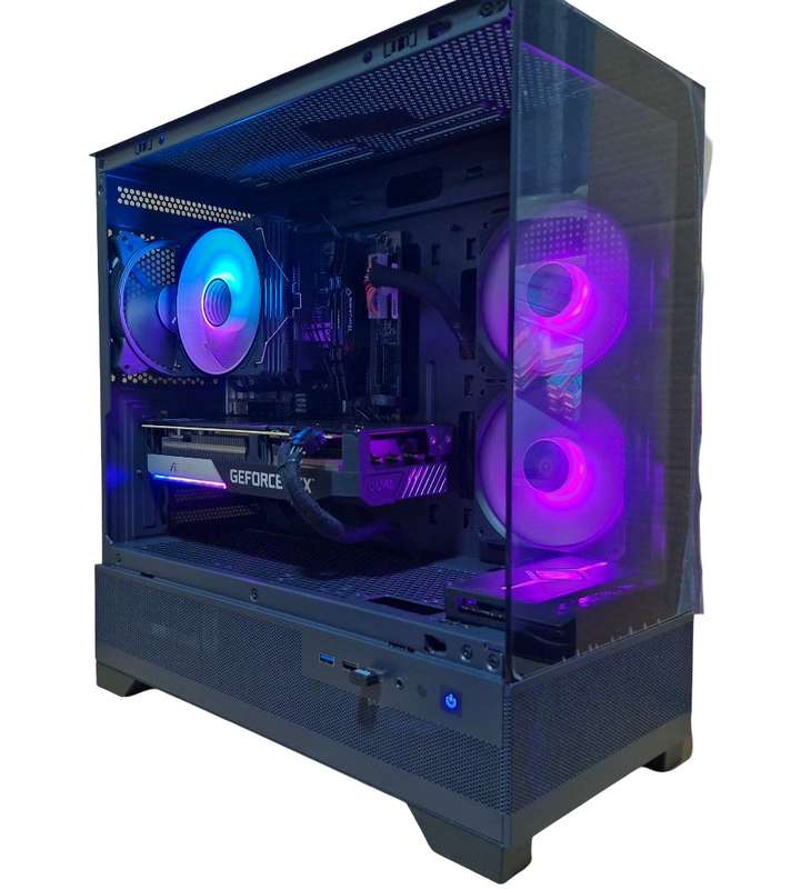 Gaming PC with aRGB, RTX3060 Ti 8Gb GPU, i5-10400 CPU, 32gb RAM, 1Tb NvMe, Win 11 Pro