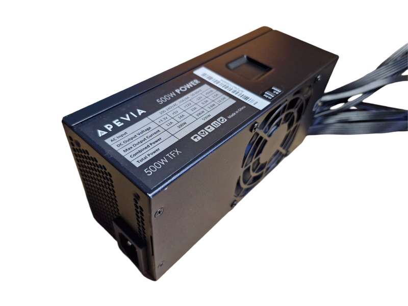 Apevia TFX Power Series, Non-Modular Power Supply - 500W (TFX form factor) - immaculate condition