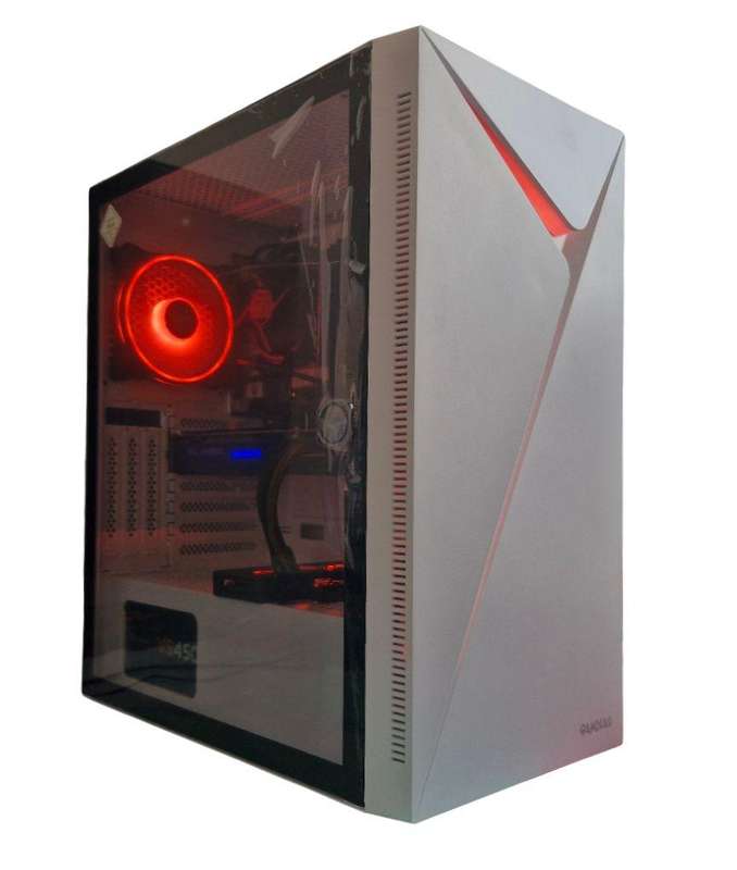 Gaming PC with ARGB, GT1060 6Gb GPU, i5-4460 CPU, 16Gb RAM, 512Gb NvMe, Win 11 Pro
