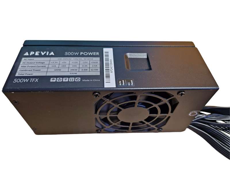 Apevia TFX Power Series, Non-Modular Power Supply - 500W (TFX form factor) - immaculate condition
