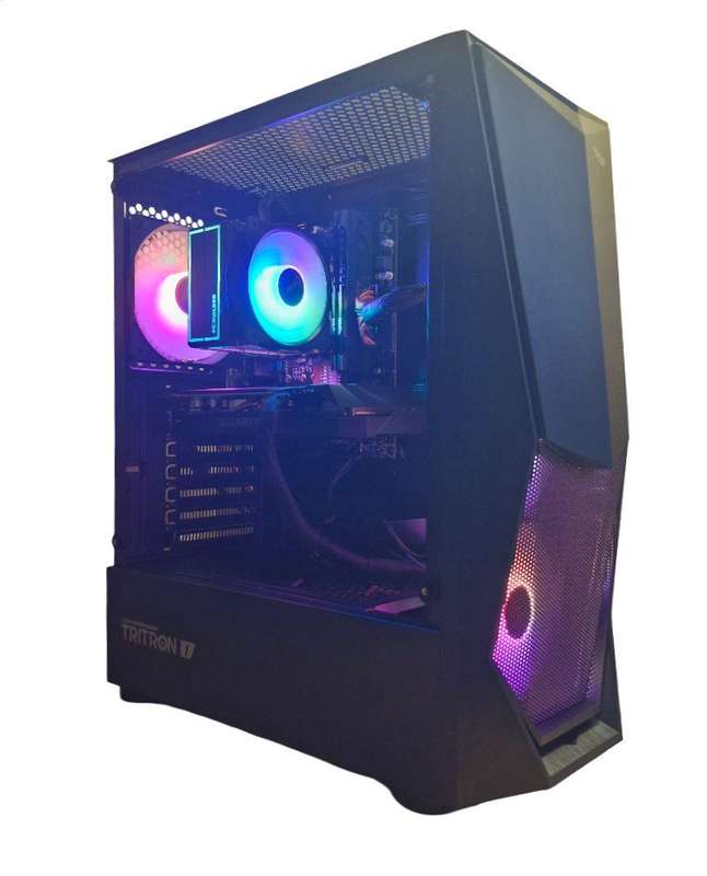 Gaming PC with ARGB, GTX1660 Ti 6Gb GPU, i5-9400F CPU, 16Gb RAM, 512Gb NvMe, Win 11 Pro