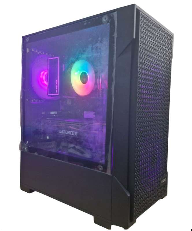 Gaming PC with ARGB, GTX1660 Super 6Gb GPU, i5-8500T CPU, 16Gb RAM, 512Gb NvMe, Win 11 Pro